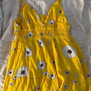 Urban Outfitters Sunflower Yellow Dress